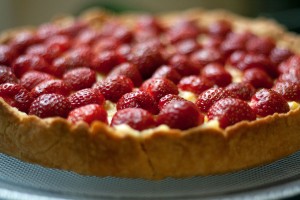 Tarta su uogomis deliojame uogas