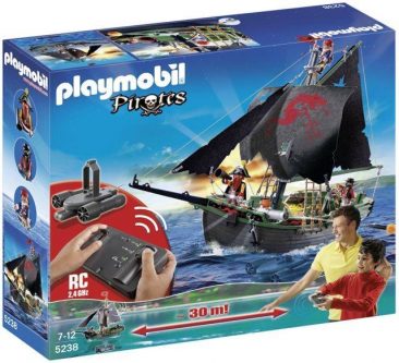 Playmobil piratų laivas