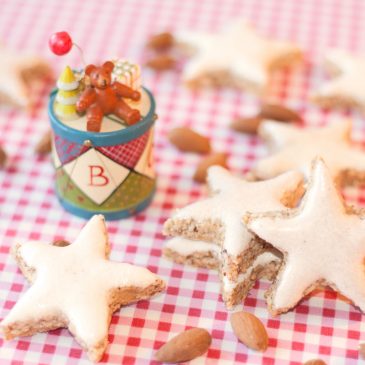 Kalėdų žvaigždės iš migdolų, kalėdiniai migdoliniai sausainiai