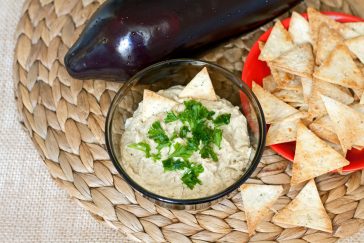 baklažanų užtepėlė baba ghanoush baklažanų dažinys gimtadienio mugė