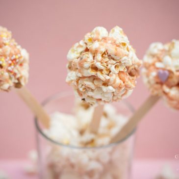 cake pop iš pop corn