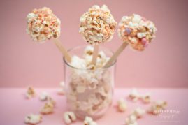 greiti cake pop iš kukurūzų spragėsių