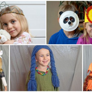 karnavalo kostiumai ir kaukės vaikams paprastos idėjos