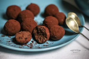 šokoladiniai triufeliai receptas