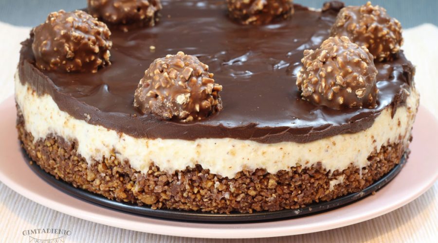 ypatingai gardus ferrero rocher tortas