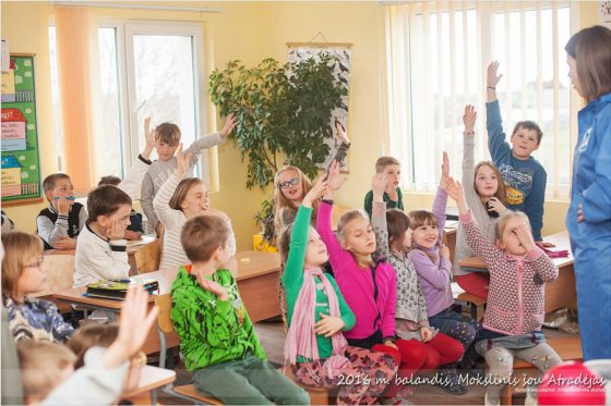 išleistuvės pradinukų edukacinė programa
