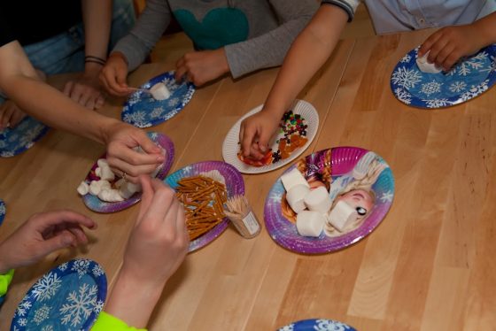 gimtadienis mergaitei frozen maisto gaminimas