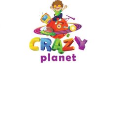 crazy planet logotipas