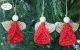 nertos kalėdinės dekoracijos angeliukai