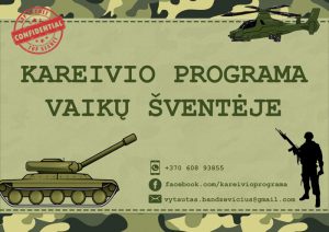 Karinis gimtadienis vaikams